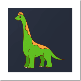 Baby brachiosaurus Posters and Art